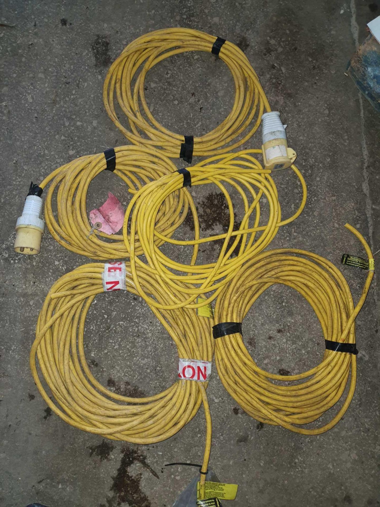 5 x 110v extention lead