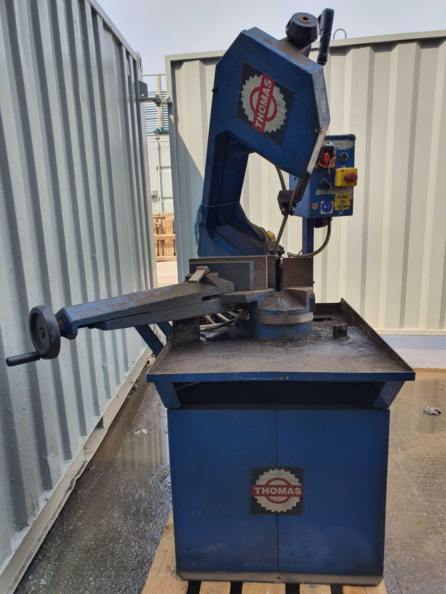 Thomas zip 290 pull down band saw - Image 5 of 5