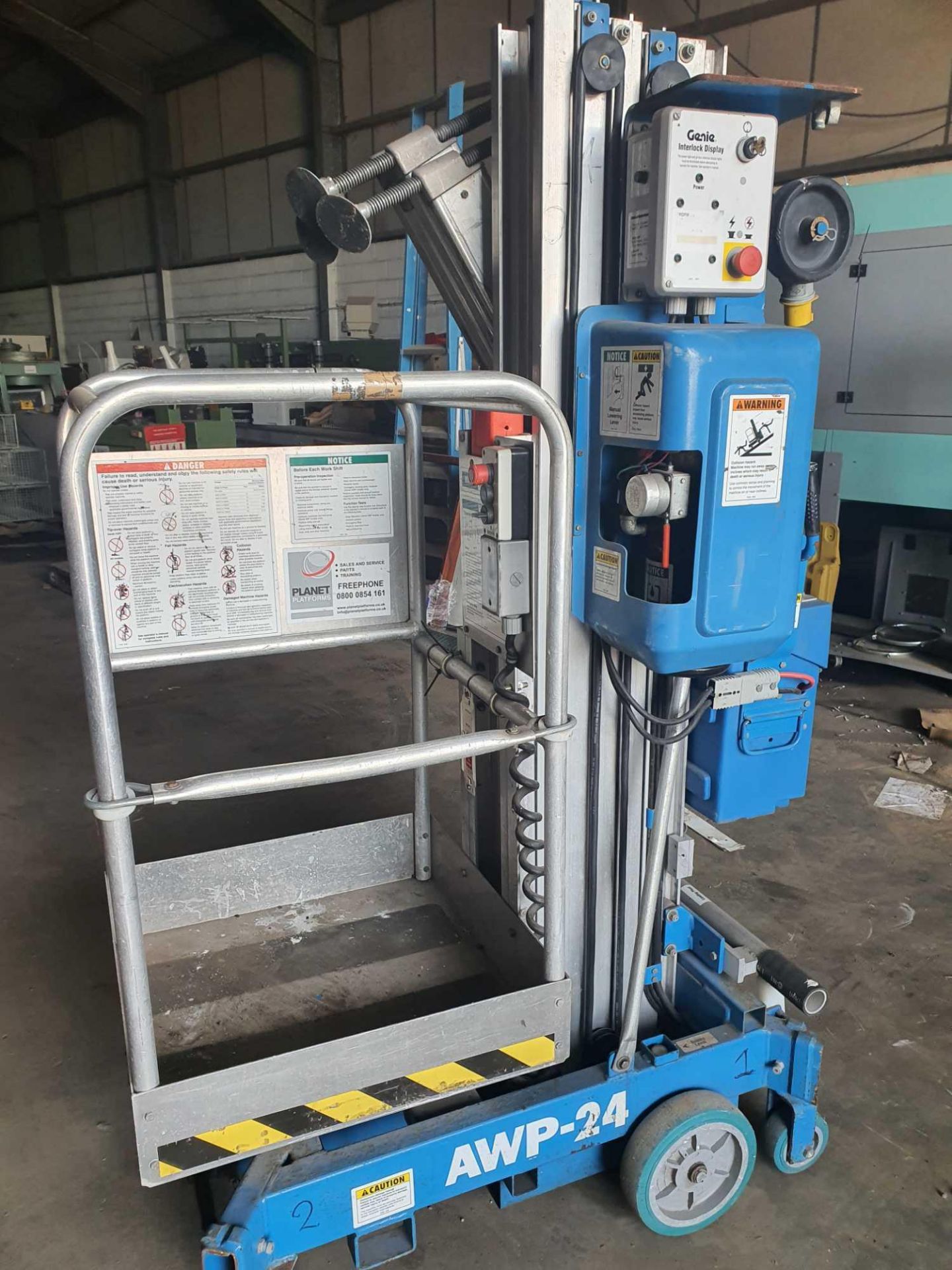 Genie awp 24 electric lift