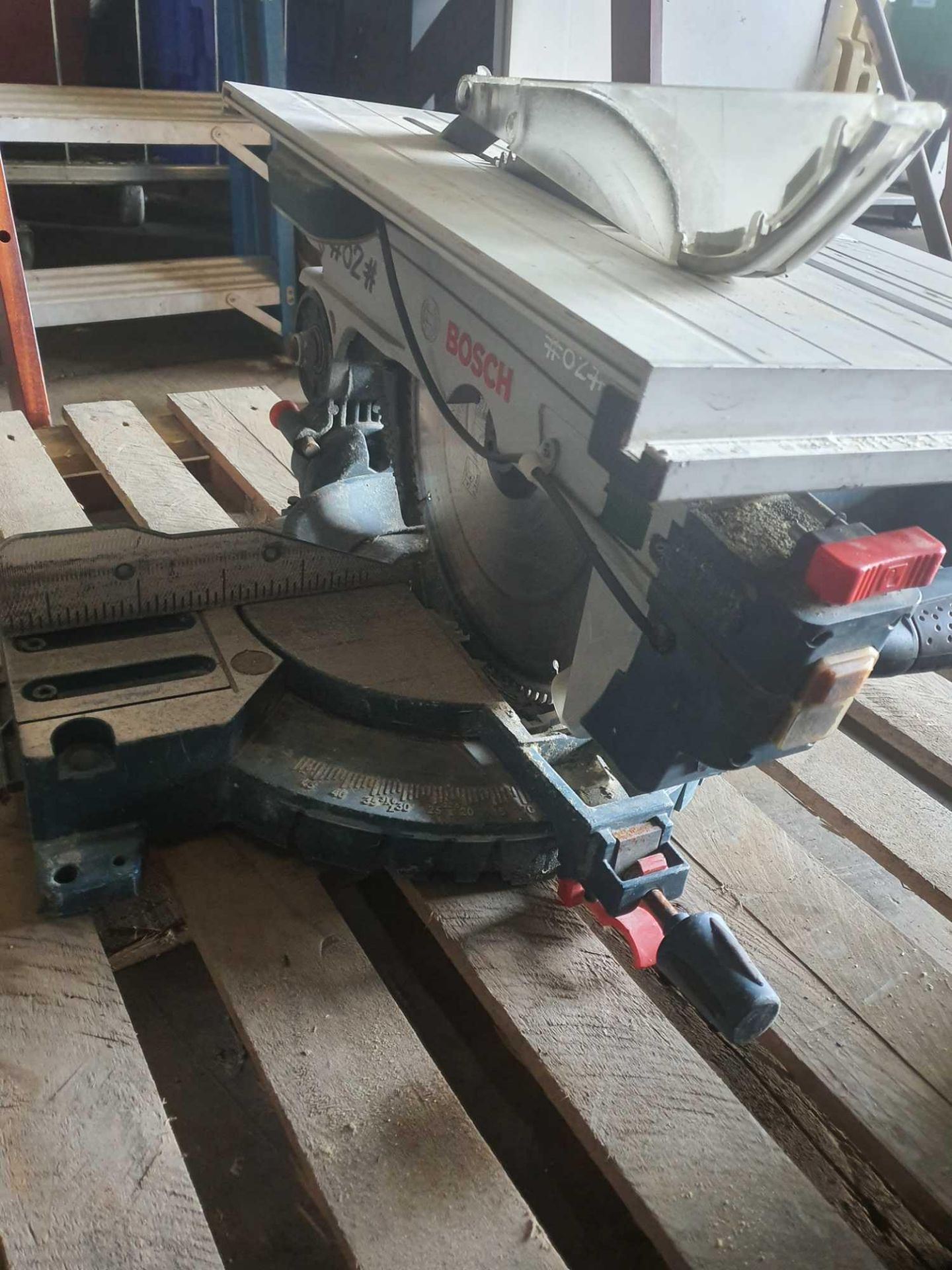 Bosch 110v Table saw and mitre saw in one - Image 3 of 3