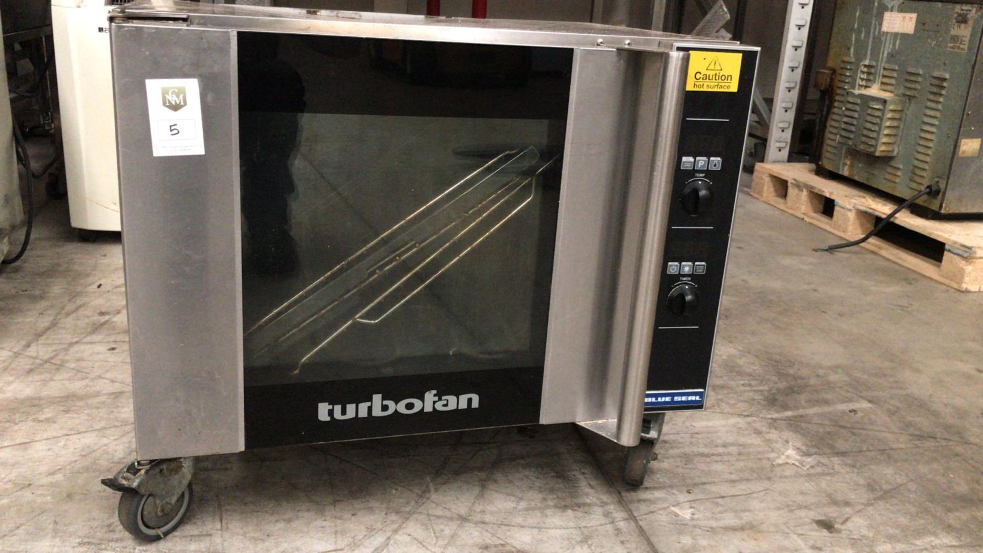 Blue Seal Turbofan Oven Appraisal: Used  Model No: E31D4