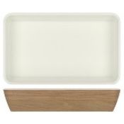 66x Light Oak/White NewHaven Melamine