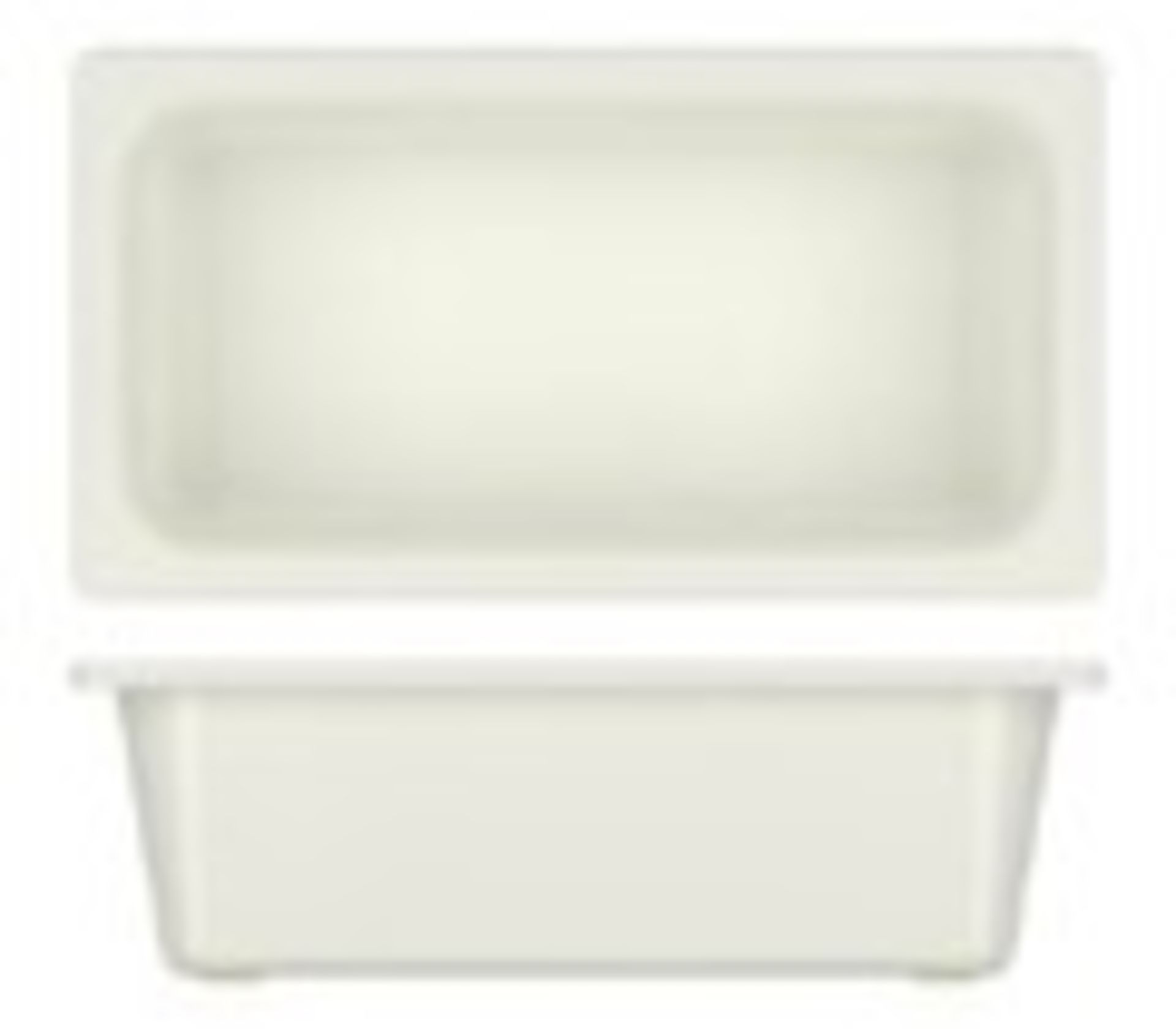 9x White Milan Melamine