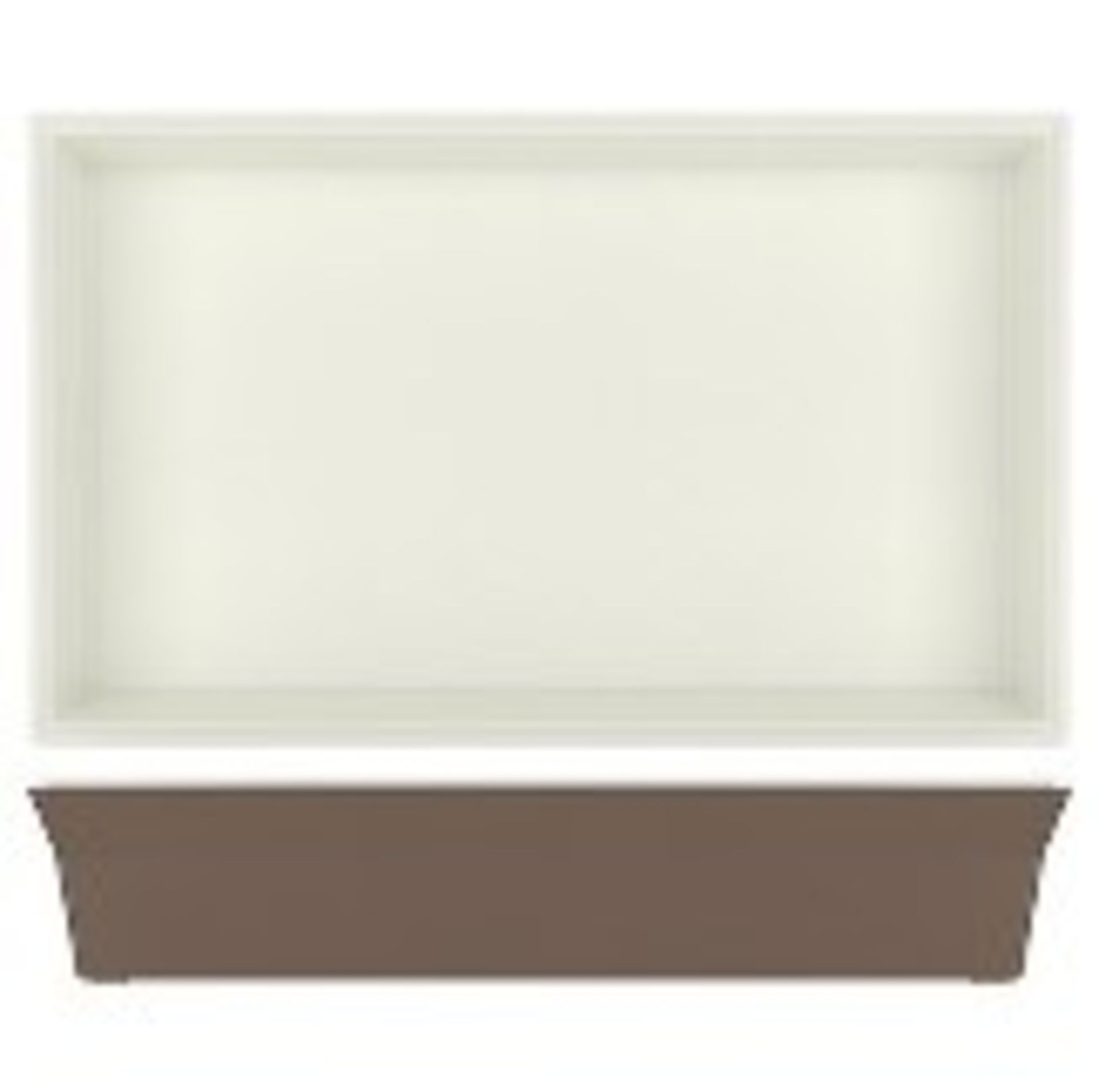 54x Taupe/White York Melamine 1/1 DeepDish