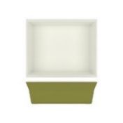 54x Sage Green/White York Melamine 1/2 DeepDish