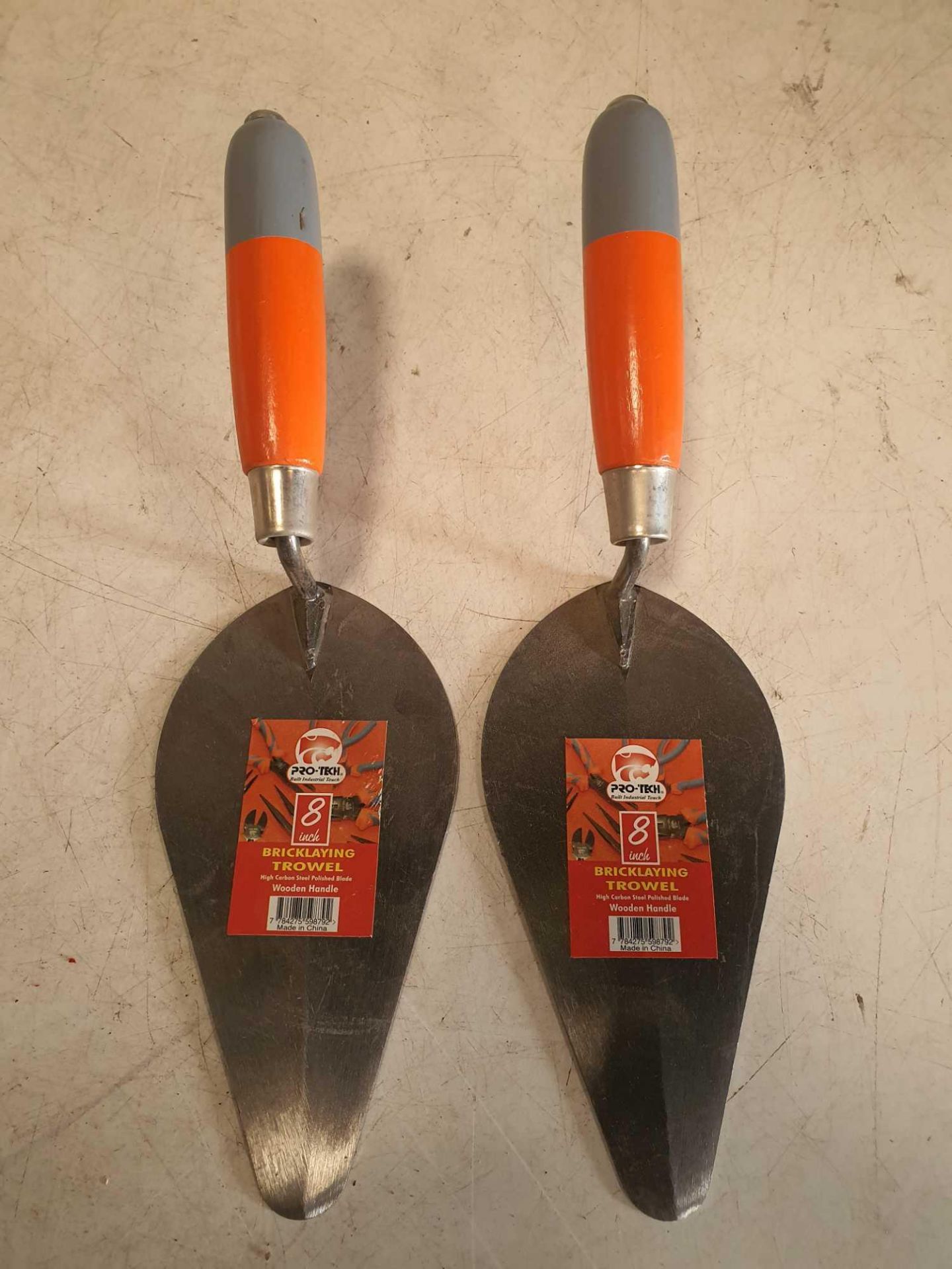 Bricklaying trowel 8 inch x 2