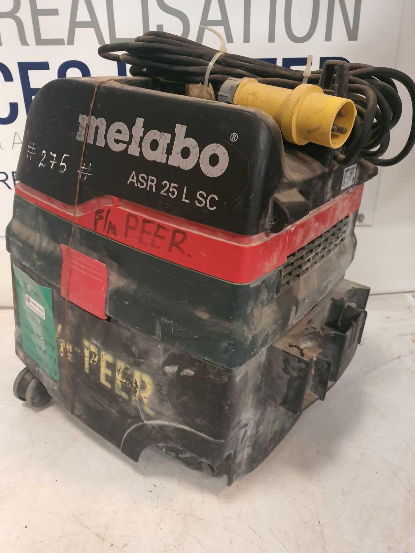 Metabo 110v vacuum - Image 2 of 2