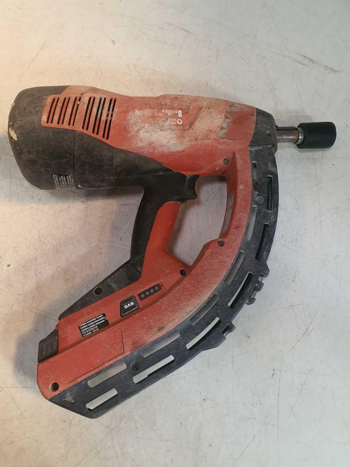 Hilti gas powered nail gun - Image 2 of 2