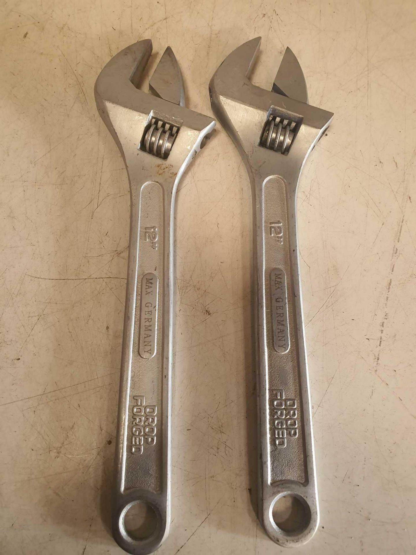 2 x max Germany adjustable spanner