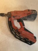 Hilti gas powered nail gun