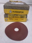 Klingspor fiber discs 50pcs