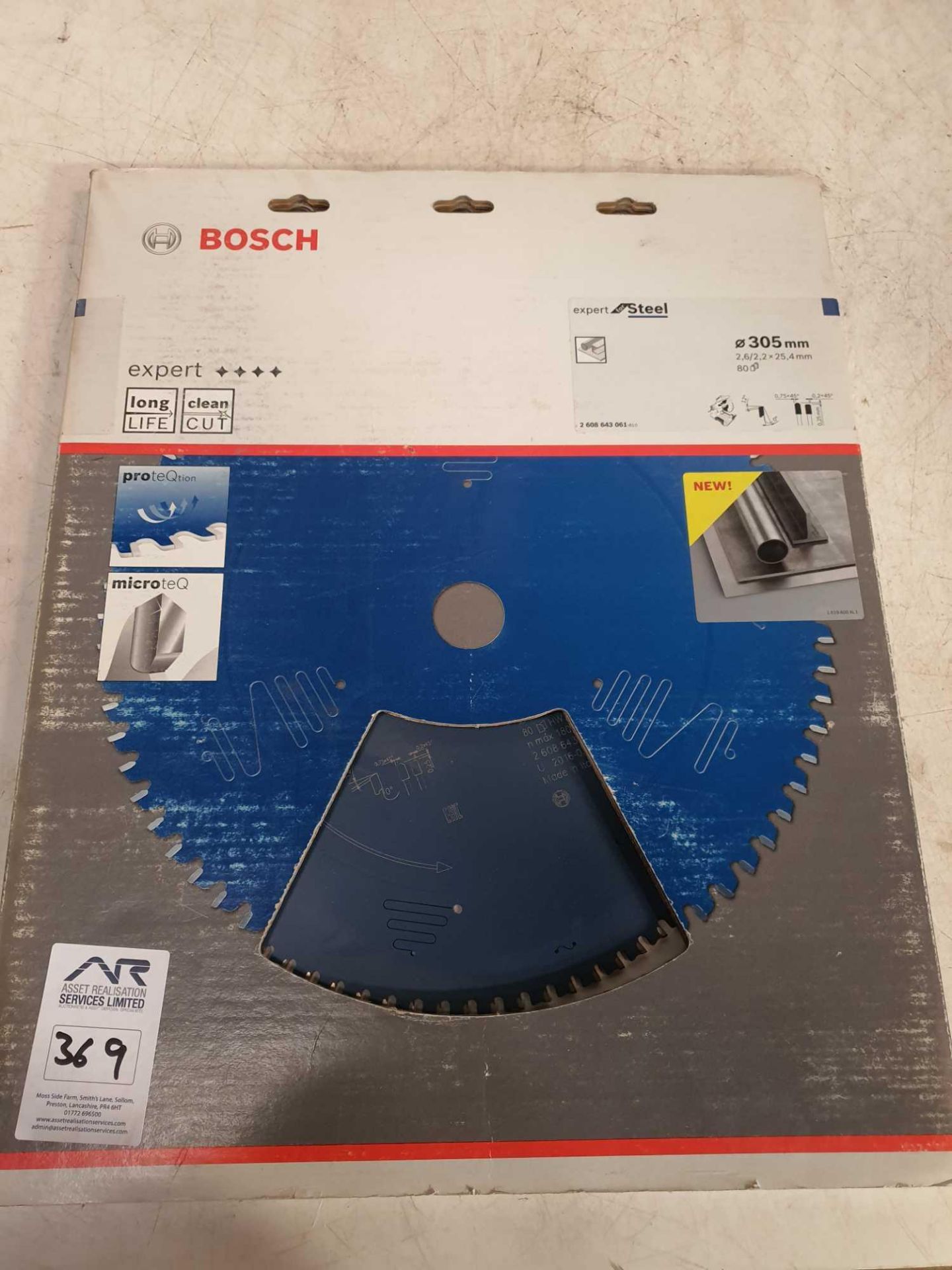 Bosch cutting disc for metal chop saw