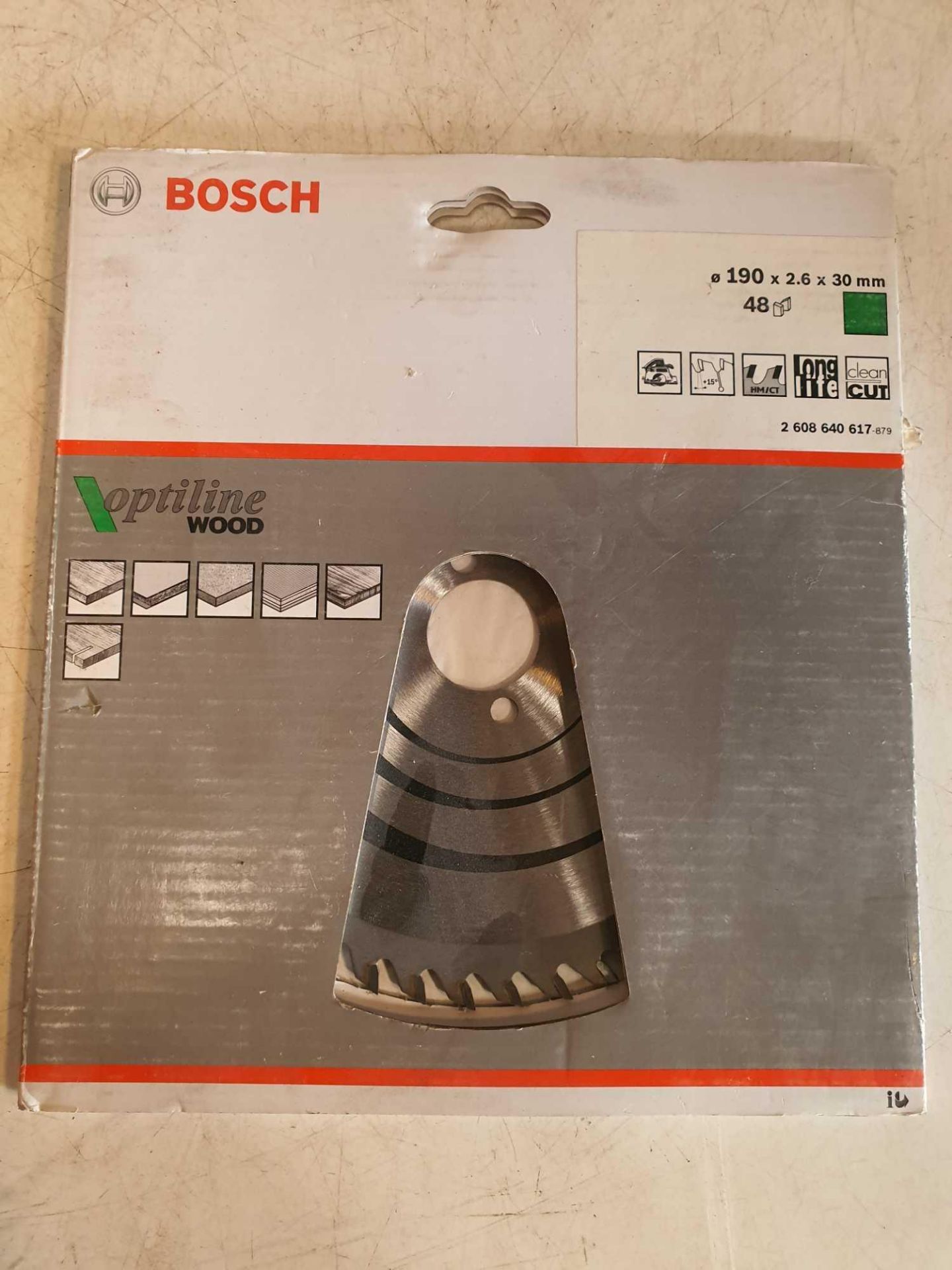 Bosch wood cutting disc for circular saw