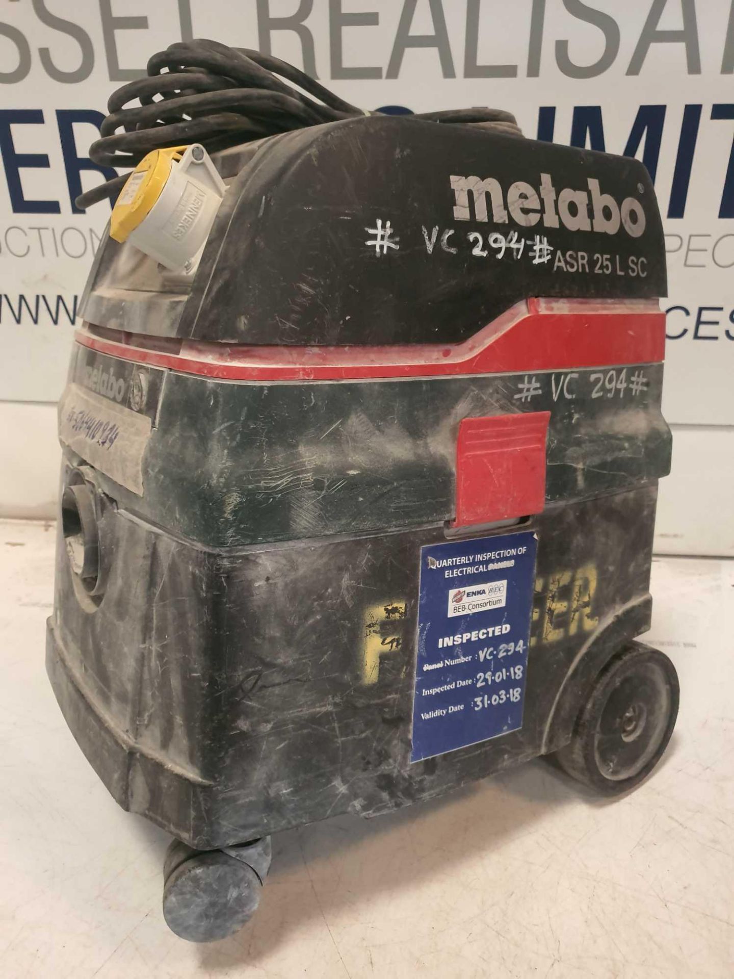 Metabo 110v vacuum - Image 2 of 2