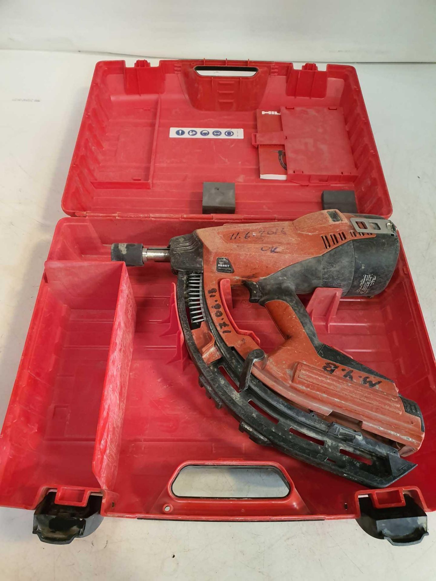 Hilti gas powered nail gun - Image 2 of 2