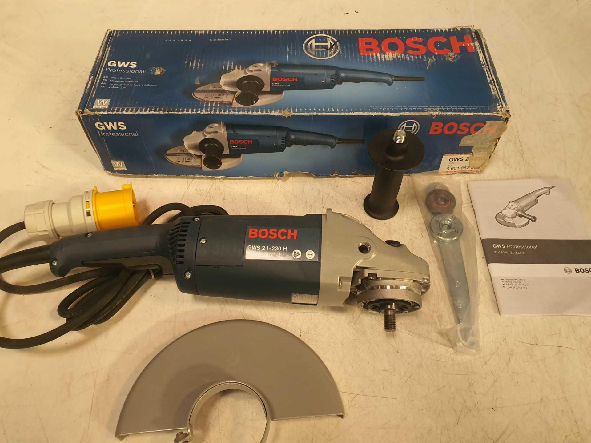 Bosch 110v angle grinder - Image 3 of 3
