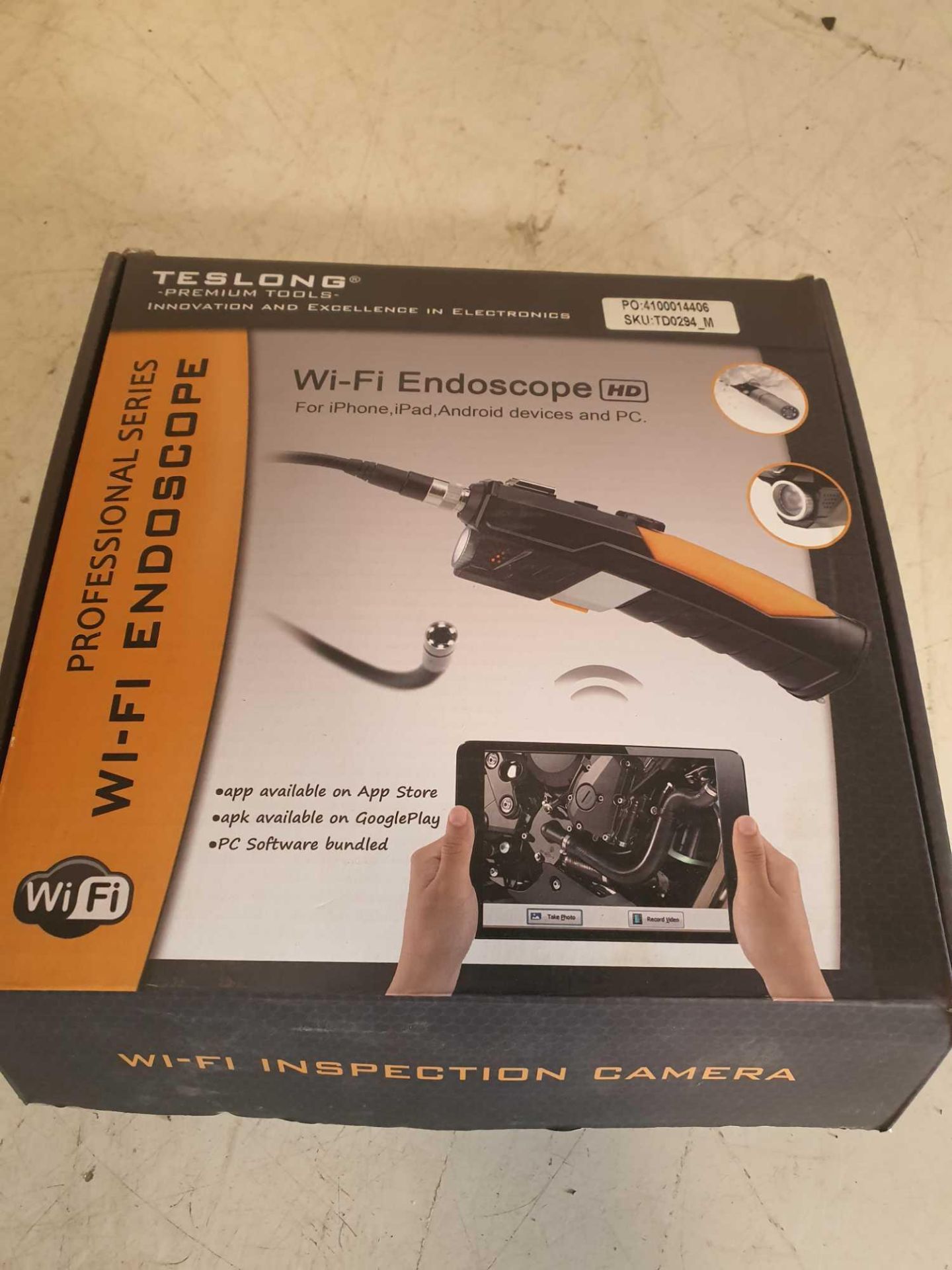 Teslong wifi endoscope