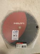 Hilti cutting disc for concrete and rebar