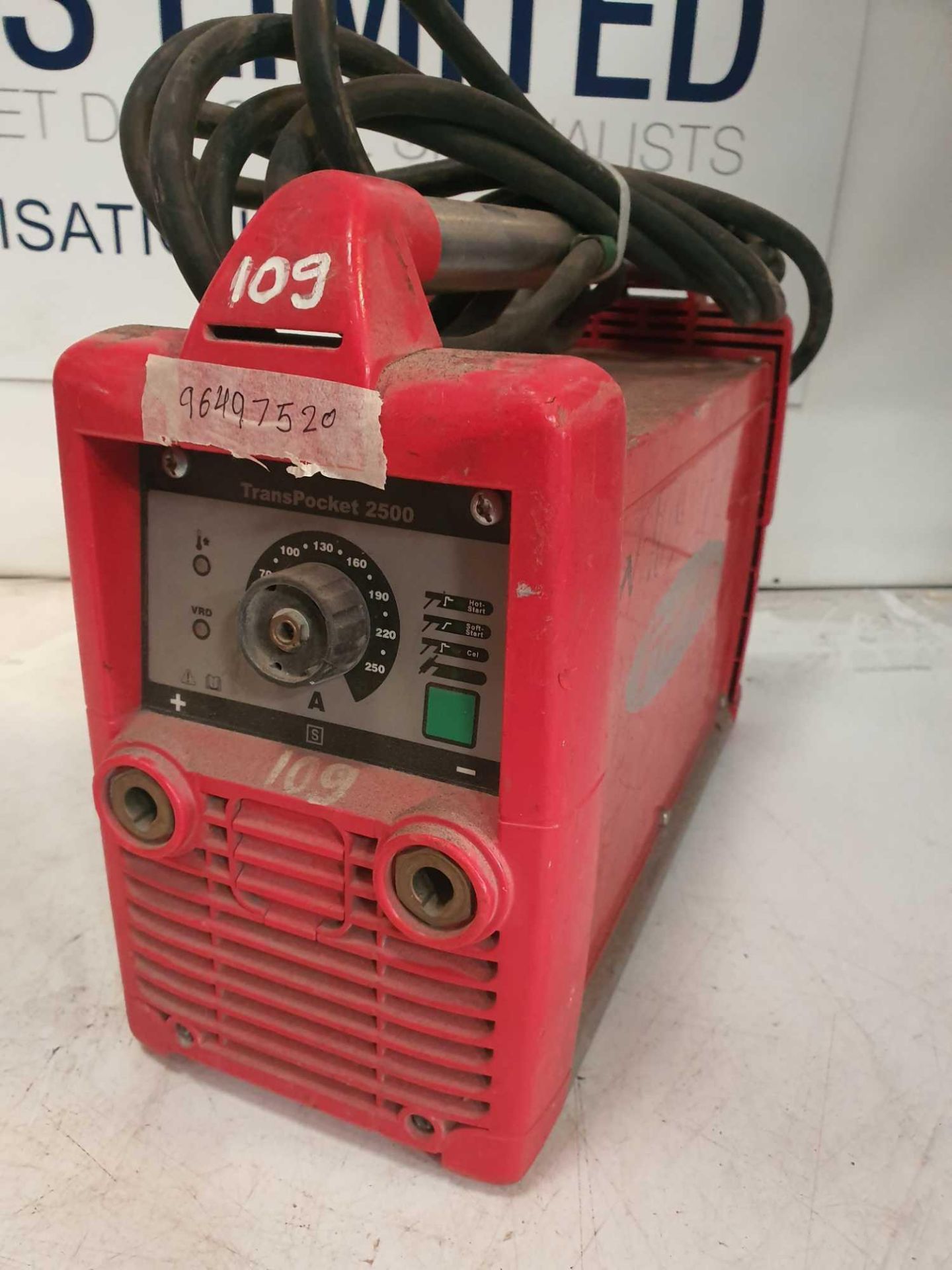 Fronius transpocket 2500 welder