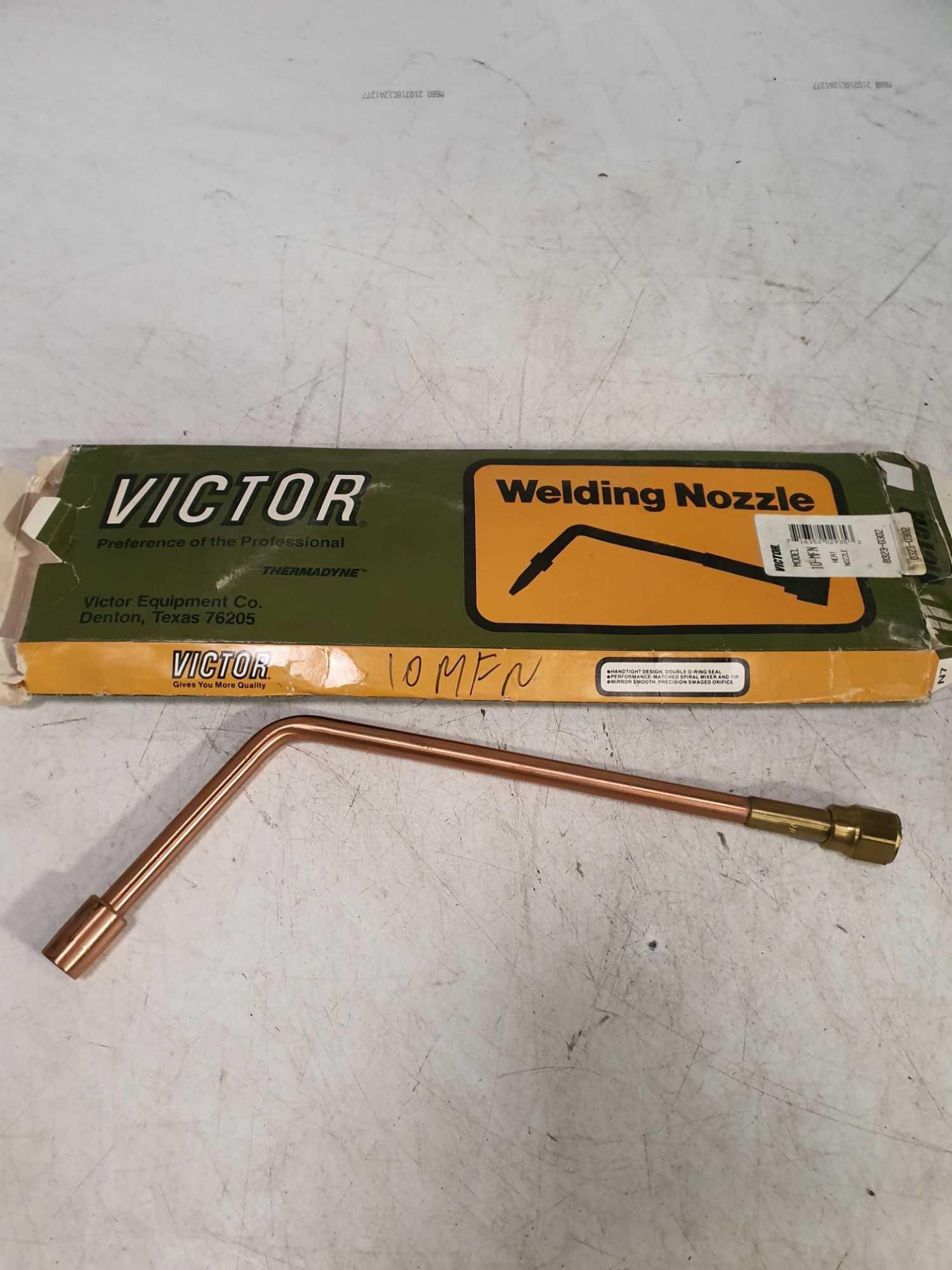 Victor heating nozzle