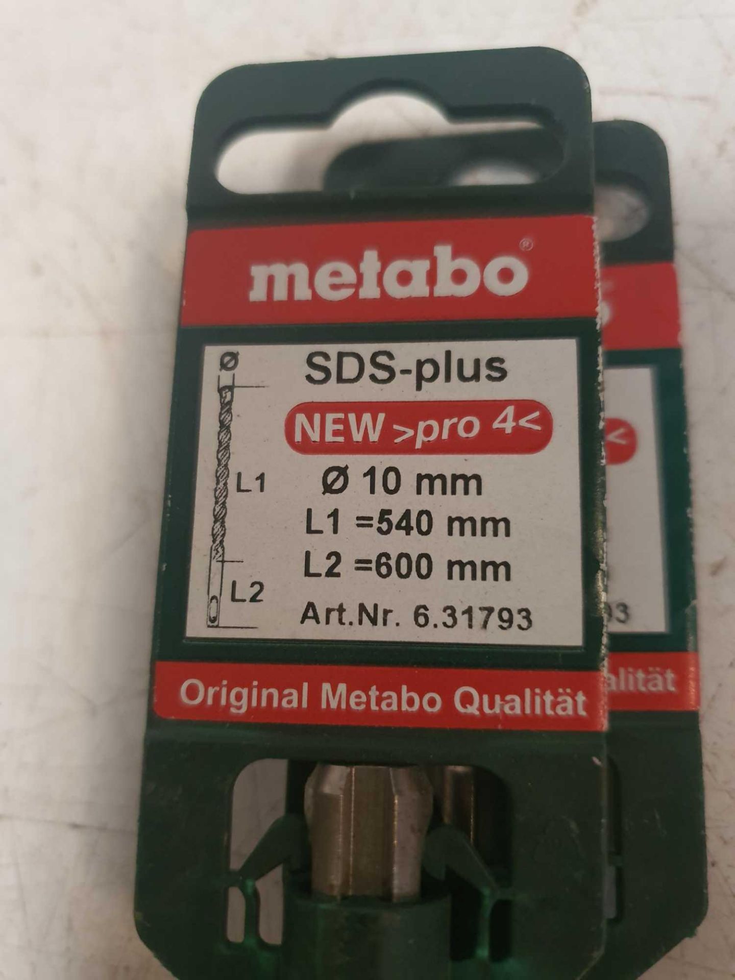 Metabo sds plus 10mm drill bit x2 - Image 2 of 2