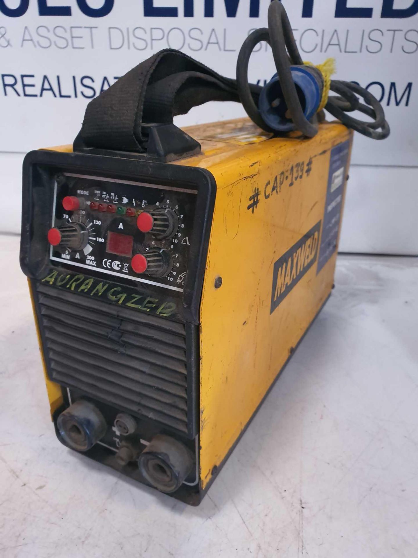 Maxweld flash hd220 hf welder