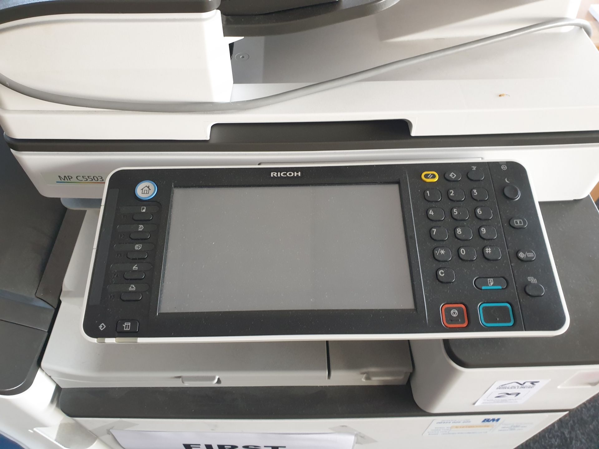 RICOH MP C5503 Color Laser Multifunction Printer - Image 4 of 4