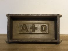 Wooden Brick Mould - A&O