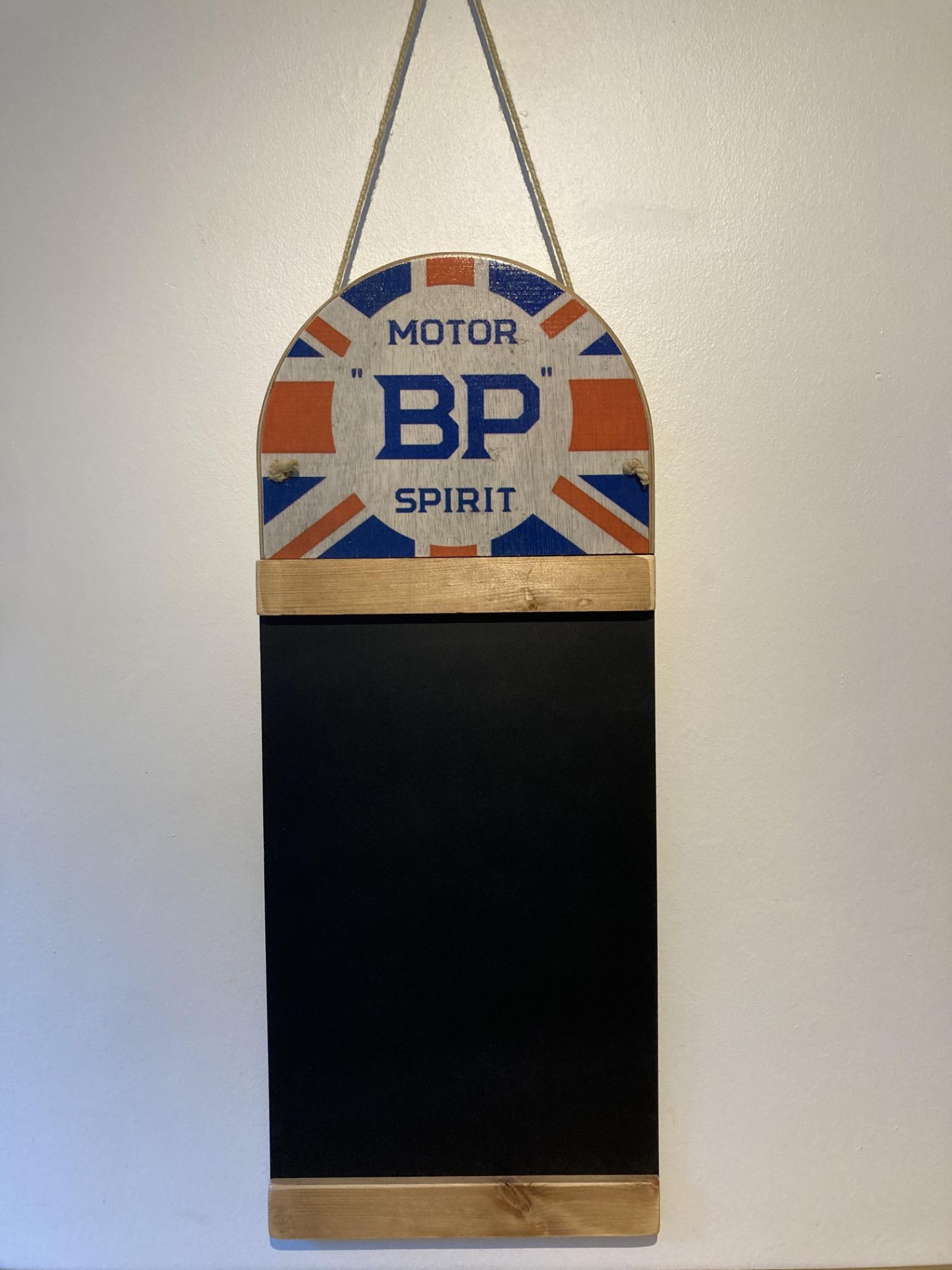 BP Motor Spirit Oil Blackboard
