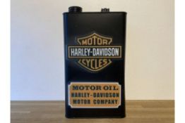 Harley Davidson Motorcycle Oil Can