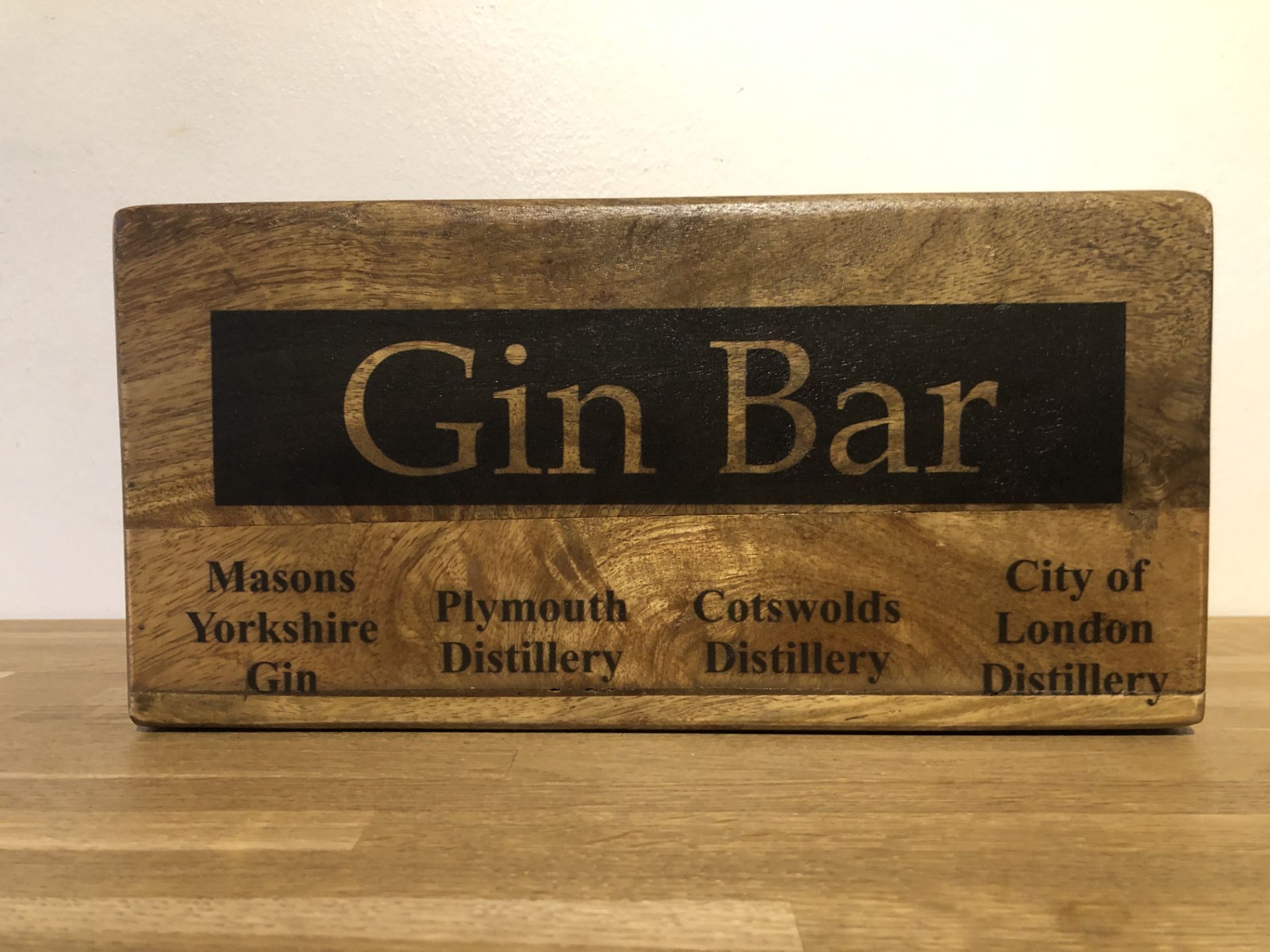 Gin Bar Storage Box