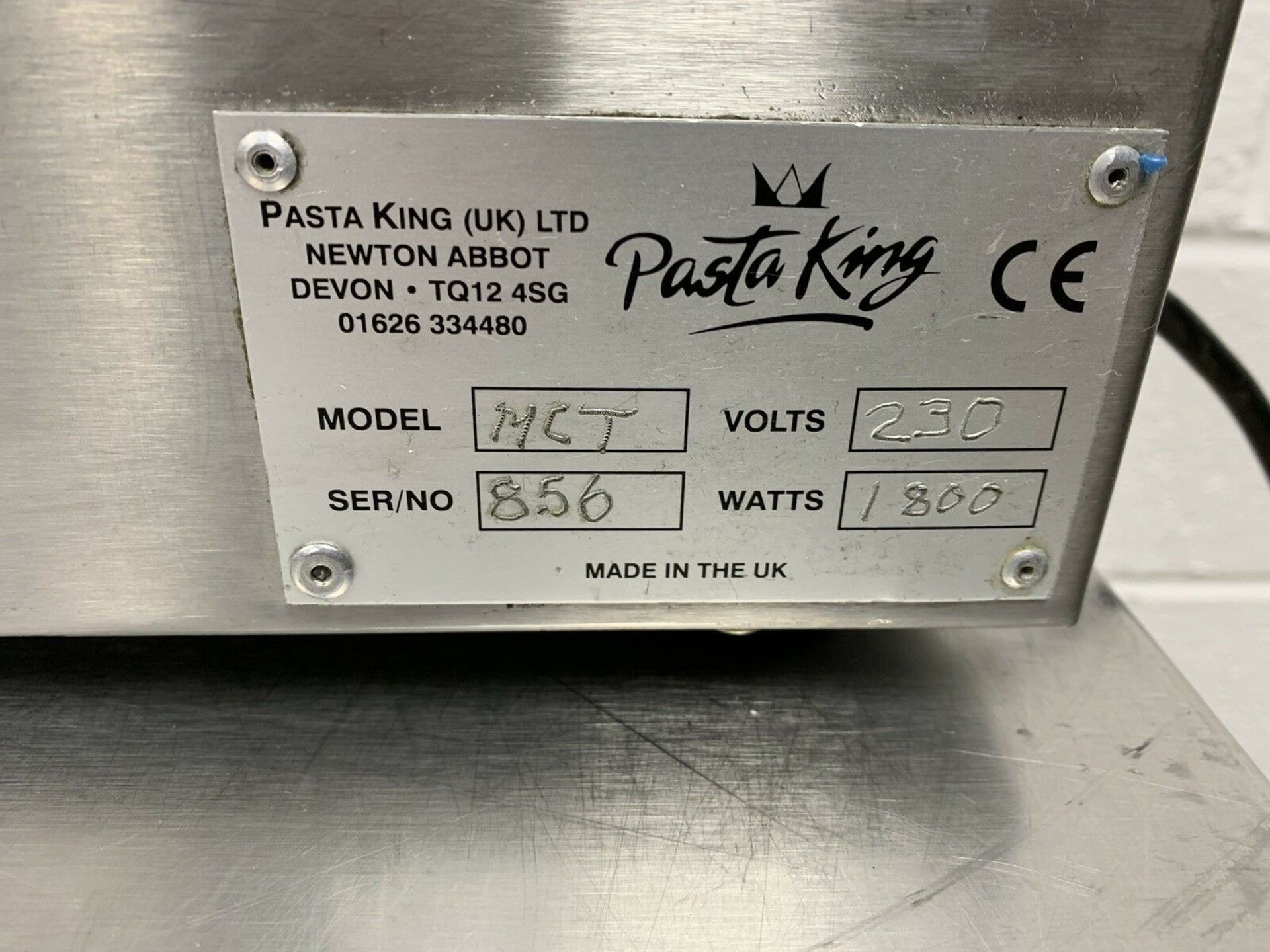 Pasta King MCT Counter Top Bain Marie. - Image 5 of 5