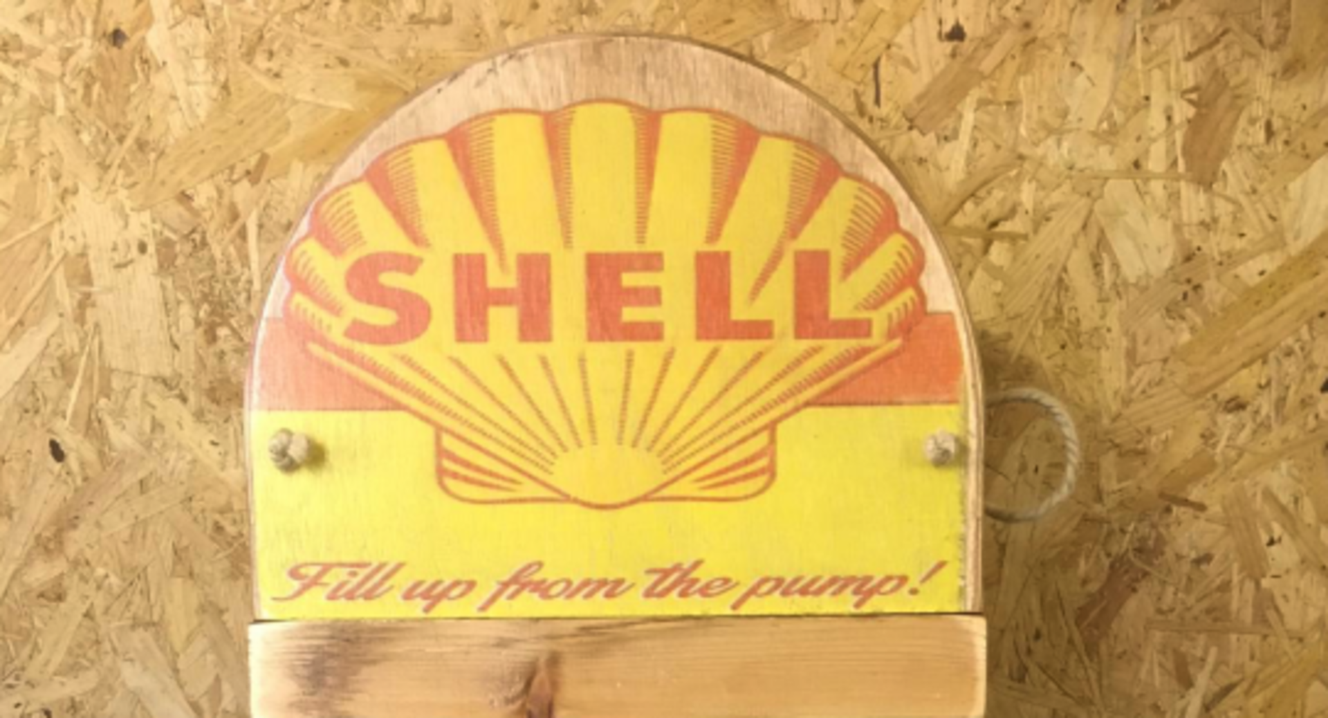 Shell Oil Blackboard - Image 2 of 2