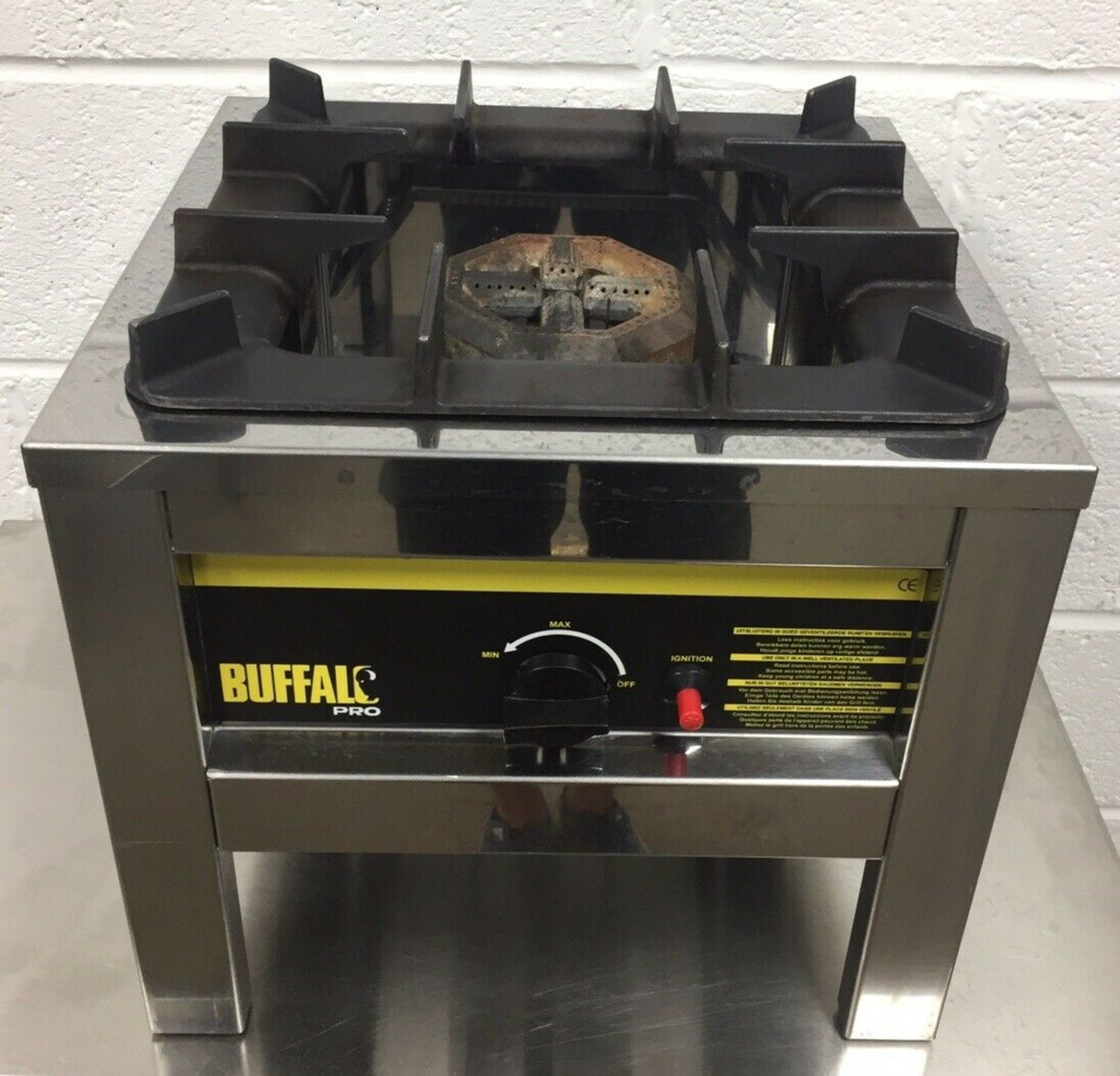 Buffalo L493 Big Flame Natural Gas Burner.