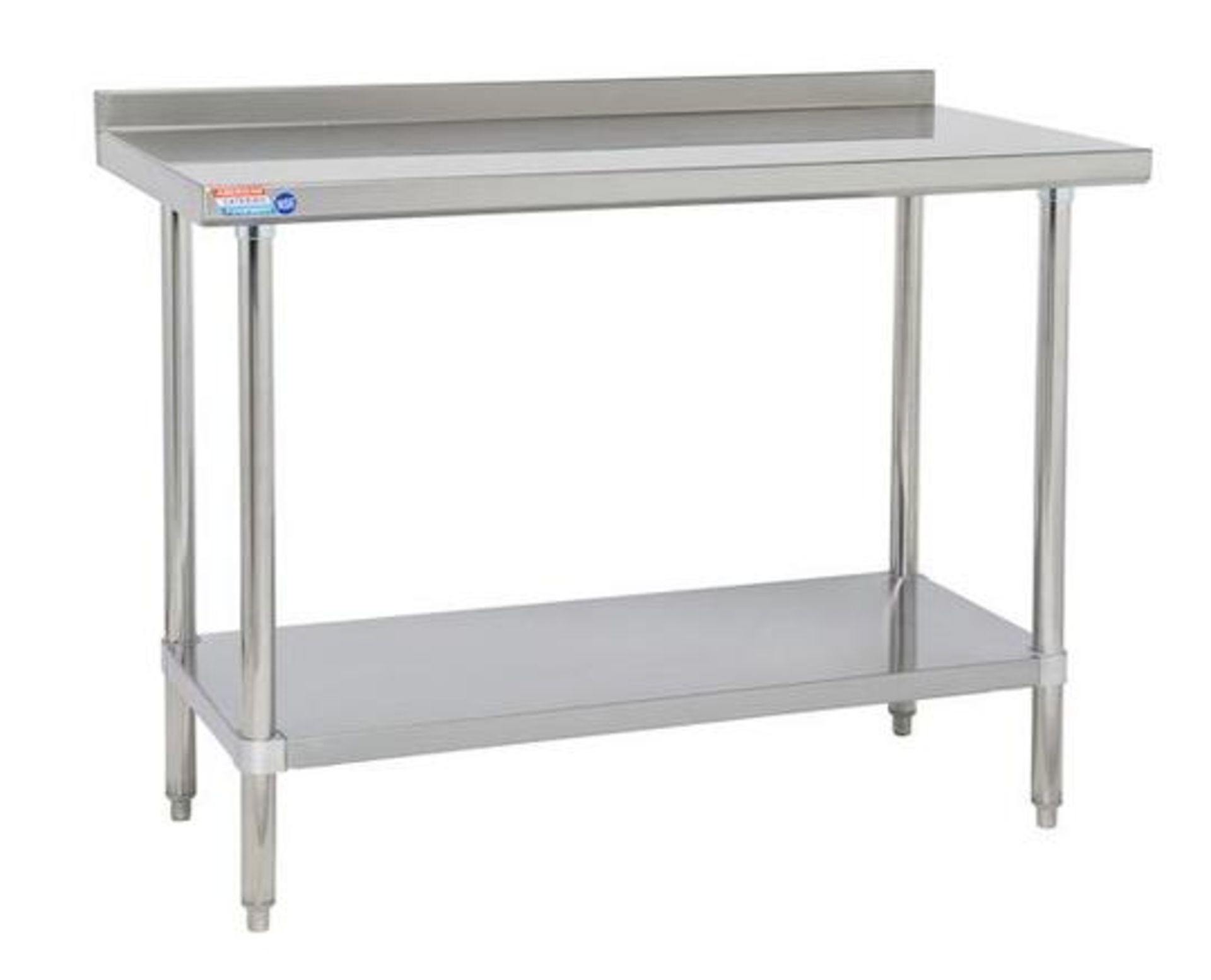 Stainless steel wall table heavy duty 1219 x 762 mm