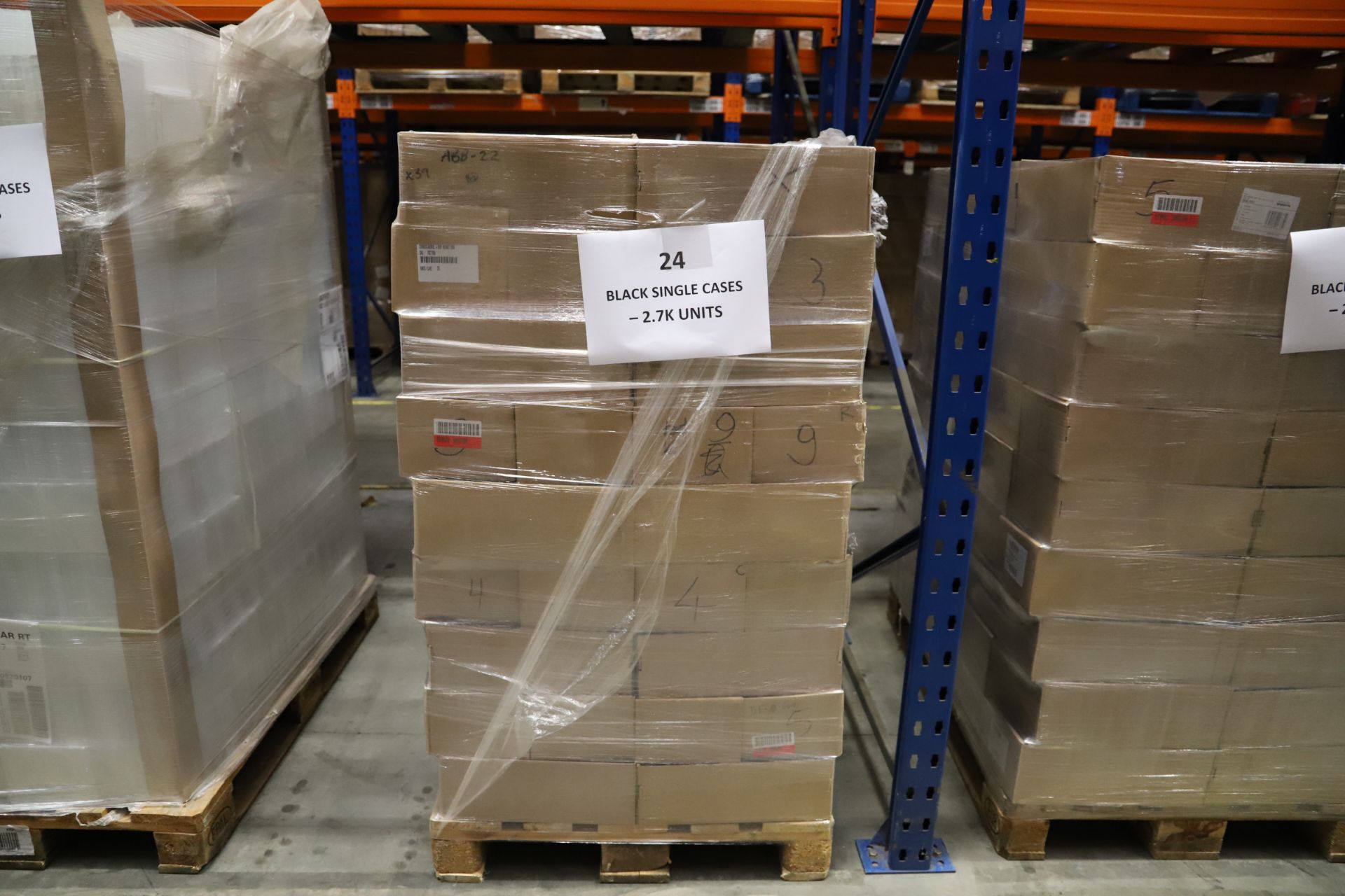 3 x Pallets of Single Black DVD Cases