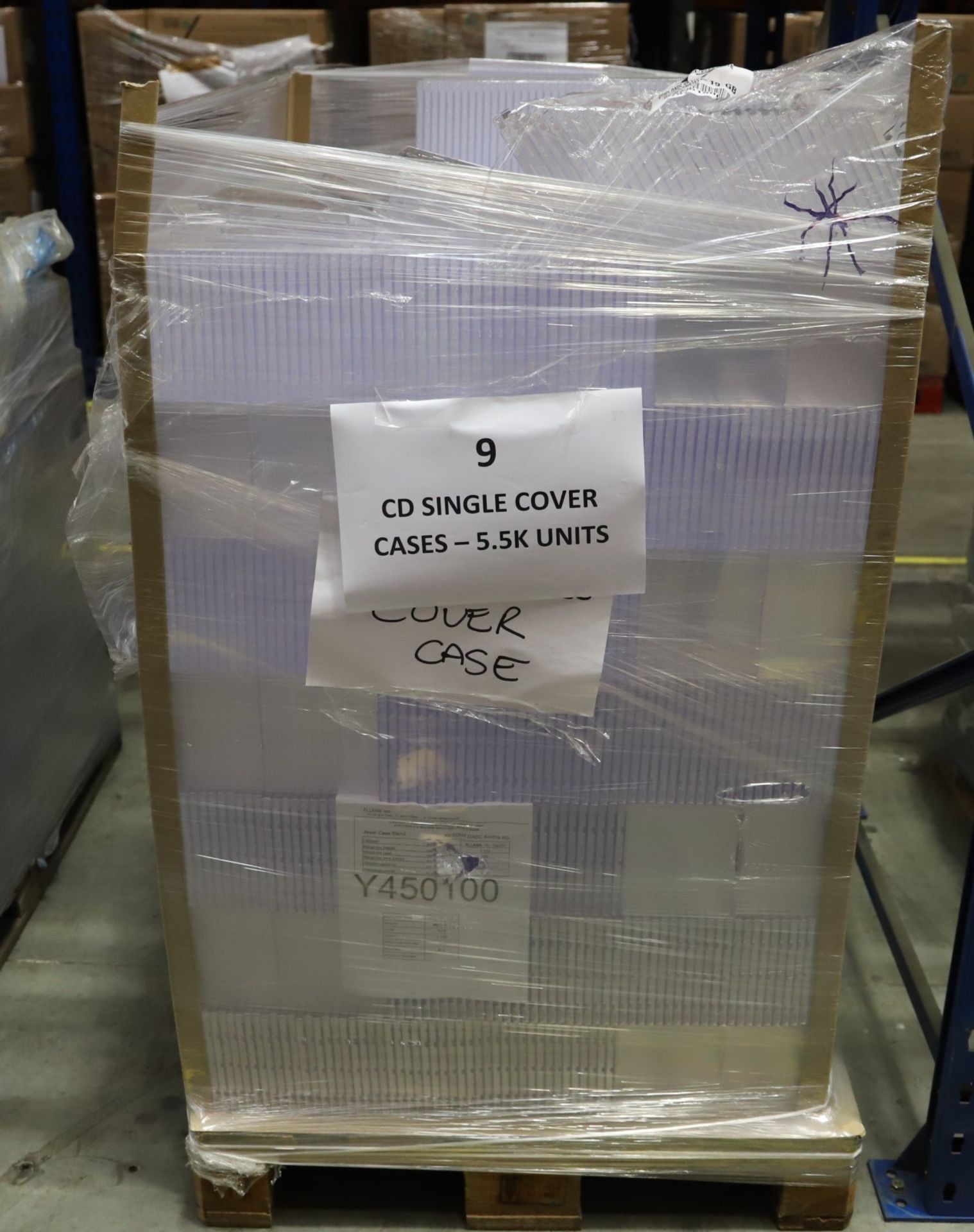 1 xPallet of Single CD Cover Cases Clear. - Image 2 of 2