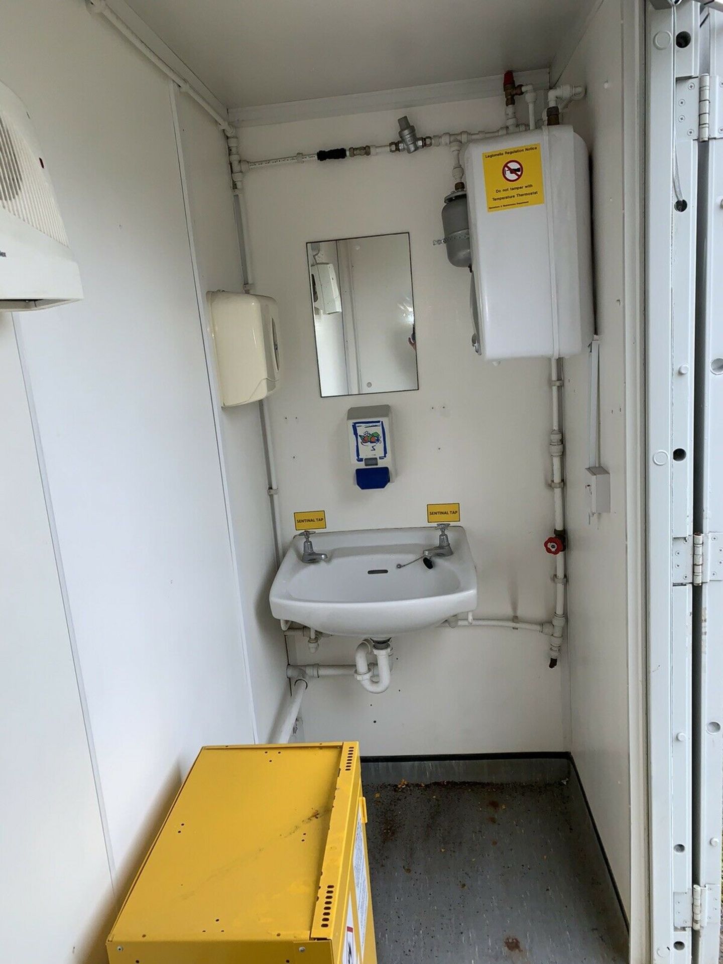 Anti Vandal Steel Portable Toilet Block - Image 11 of 11