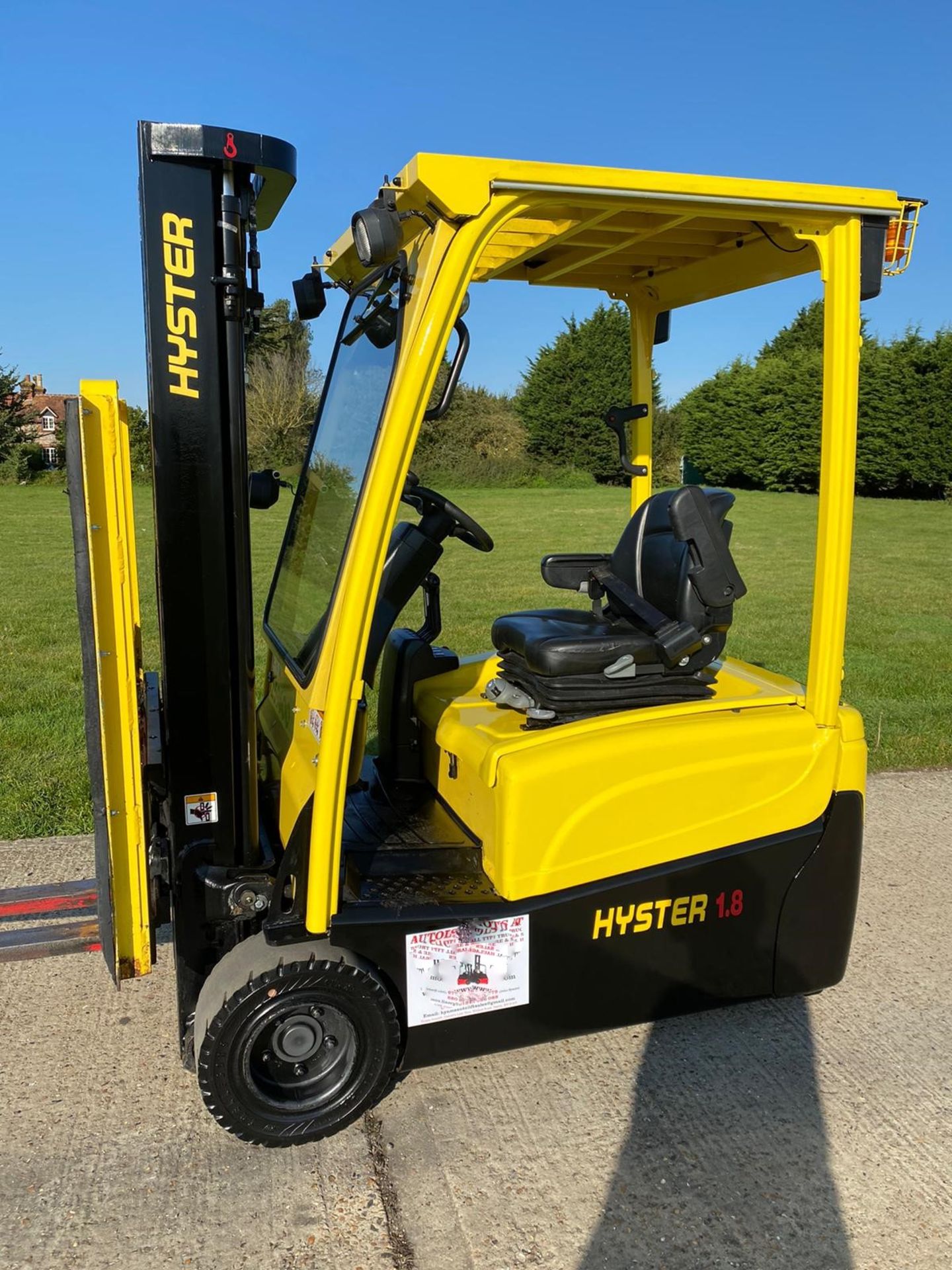 Hyster Electric Forklift - Image 4 of 5