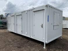 Anti Vandal Steel Welfare Unit Complete With Generator