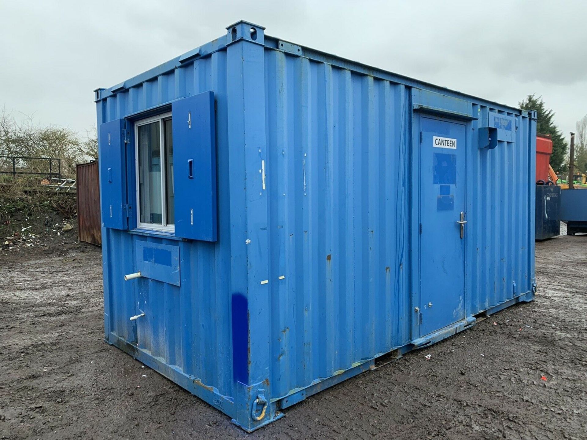 Anti Vandal Steel Portable Office Canteen Drying Room 2016 16ft x 8ft - Image 3 of 11