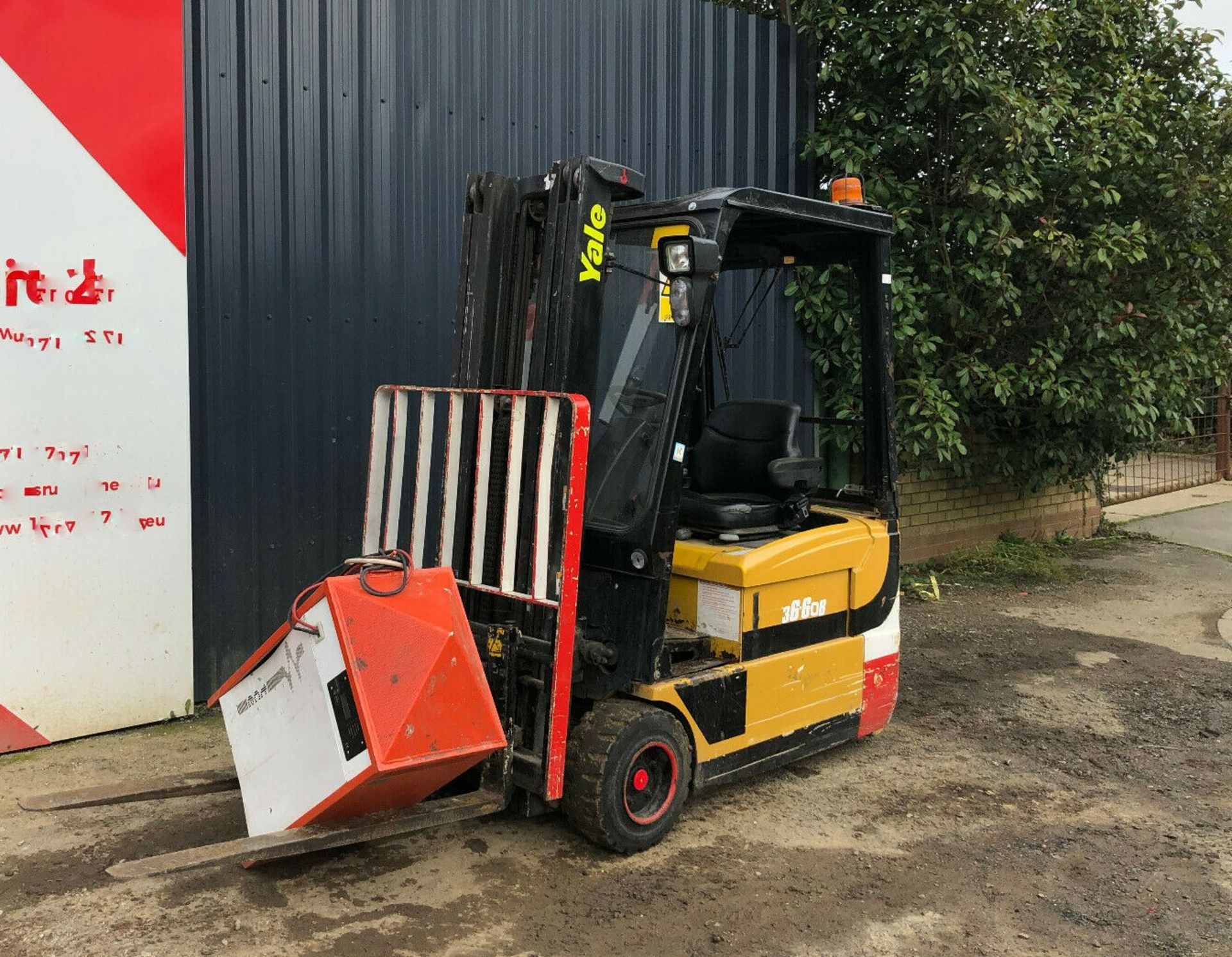 Yale ERP20ATF (SWB) Electric Forklift 2008 - Image 3 of 12