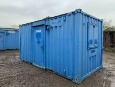 Anti Vandal Steel Portable Office Canteen Drying Room 2016 16ft x 8ft