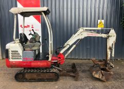 Takeuchi TB014 Mini Excavator 2007