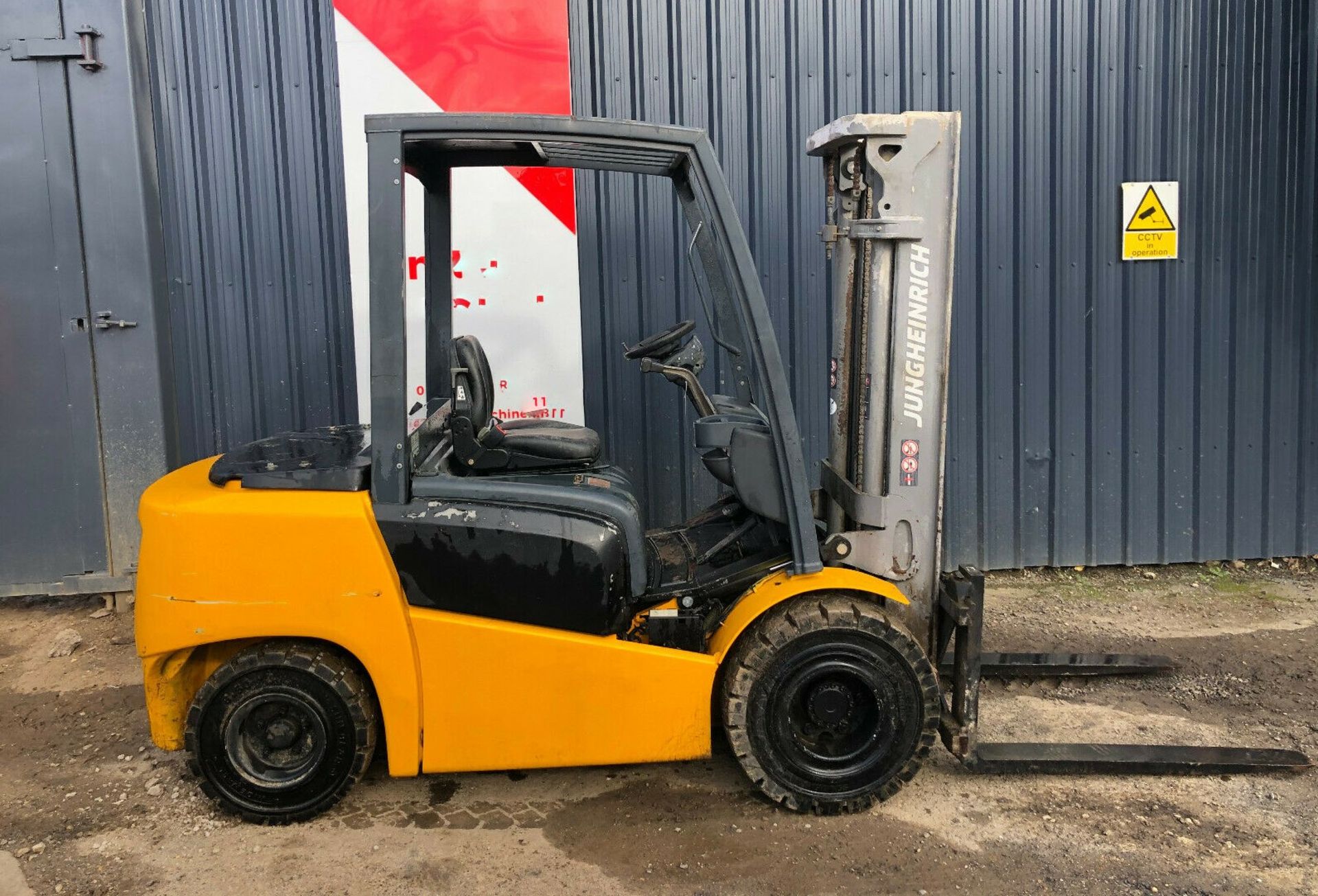 Jungheinrich DFG 430 Diesel Forklift 2014