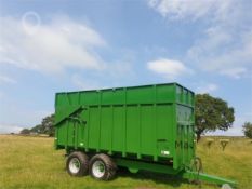 Triffit 12ton Silage Trailer/High Sided Bulk Tipper