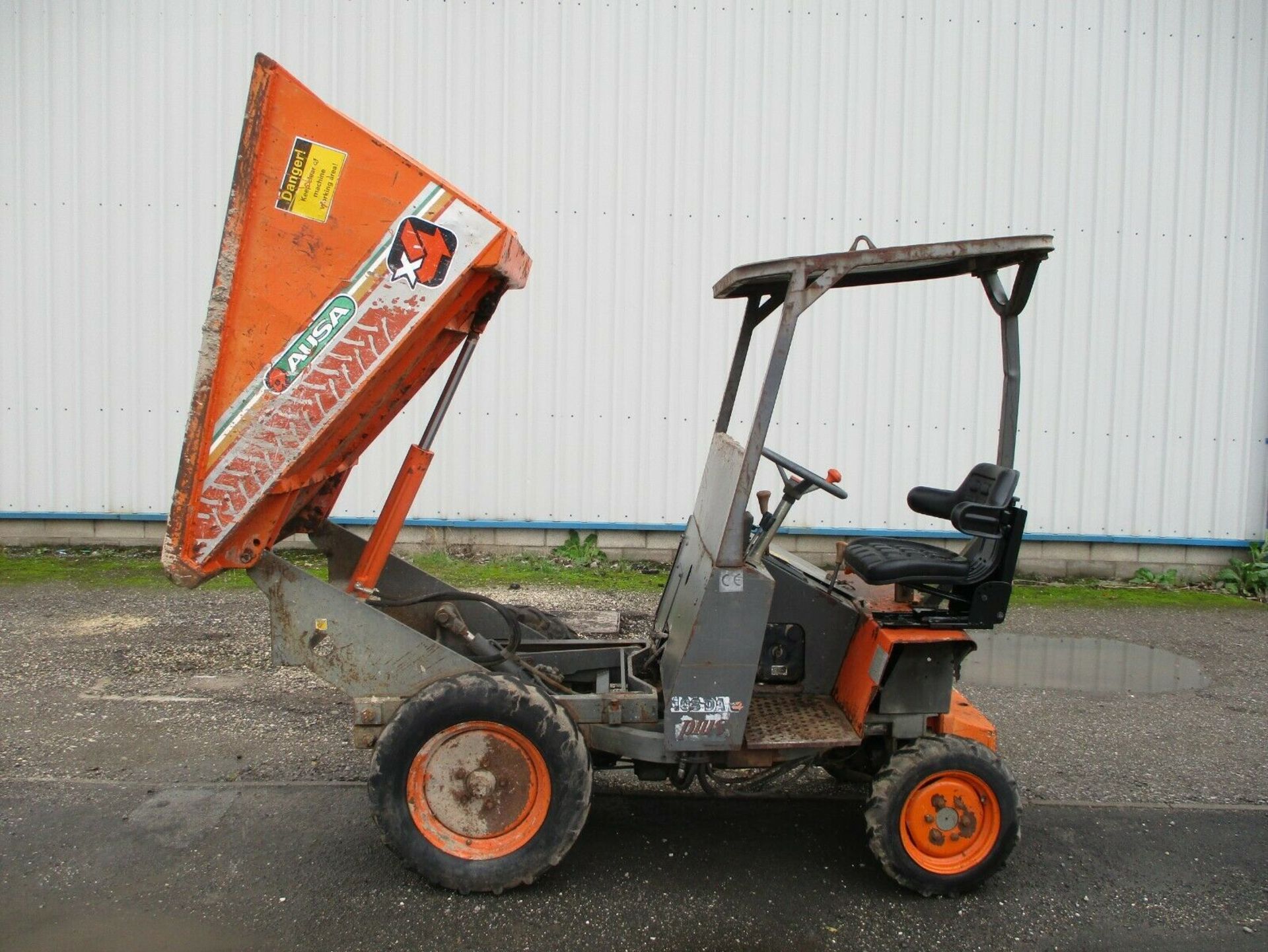 1 ton Ausa 108DA High Tip Dumper - Image 9 of 10