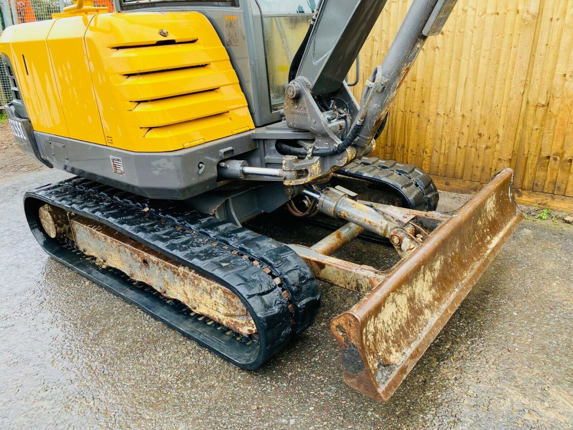 Volvo EC55C Excavator 2010. Quick Hitch - Image 9 of 12