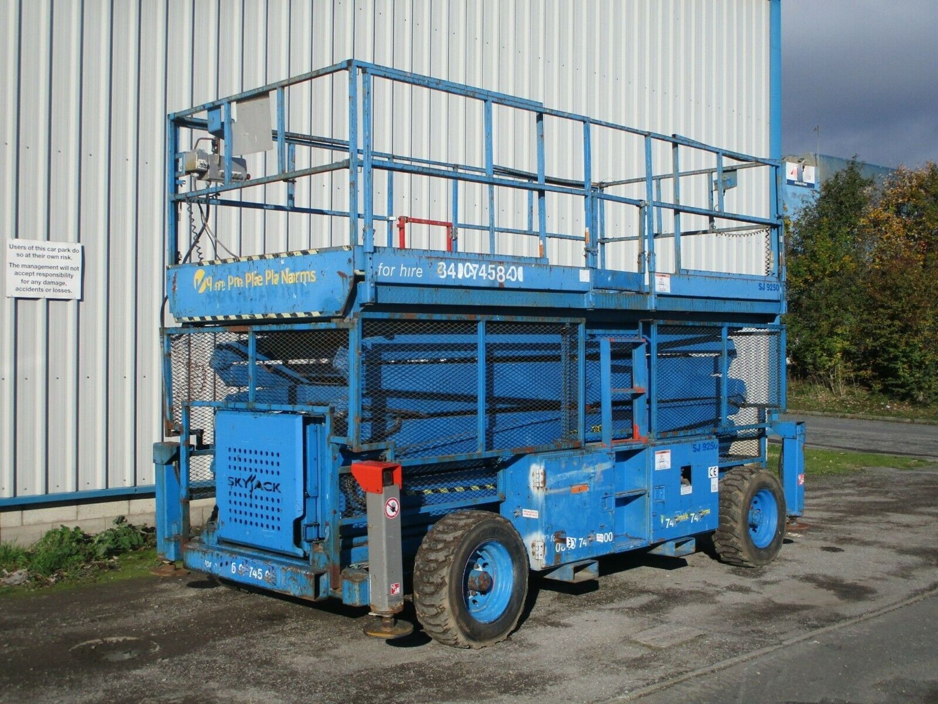 Skyjack SJ9250 Scissor Lift 2007 - Image 5 of 12