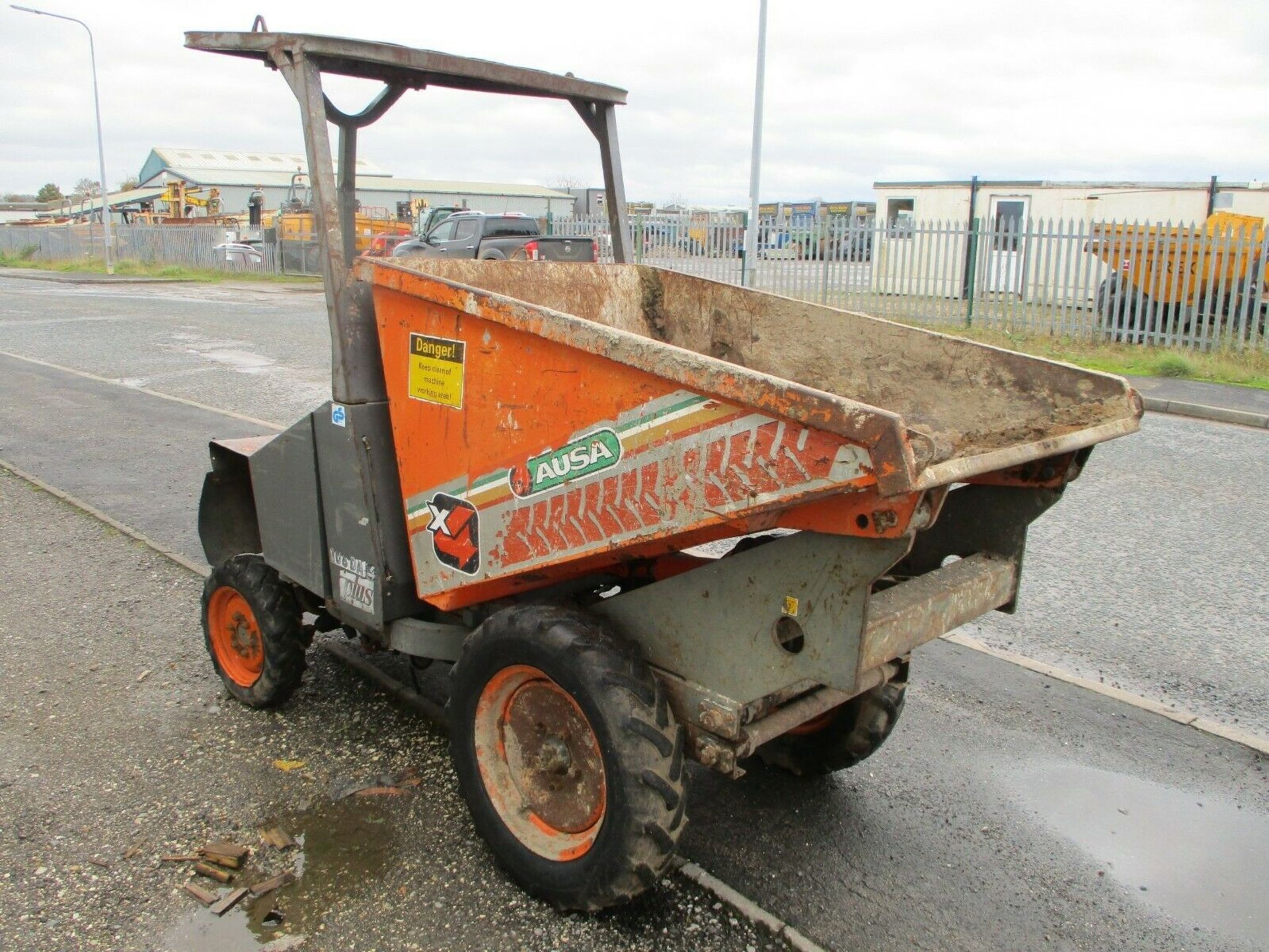 1 ton Ausa 108DA High Tip Dumper